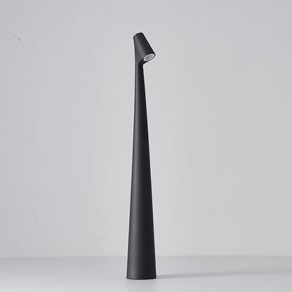 Cordless LED Desk Lamp Rechargeable Touch Control Metal Modern Portable Reading Light 18-Inch Accent Lighting for Home Office Bedroom Nights