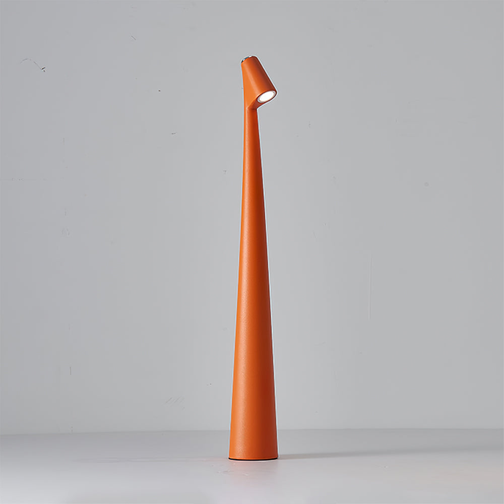 Cordless LED Desk Lamp Rechargeable Touch Control Metal Modern Portable Reading Light 18-Inch Accent Lighting for Home Office Bedroom Nights