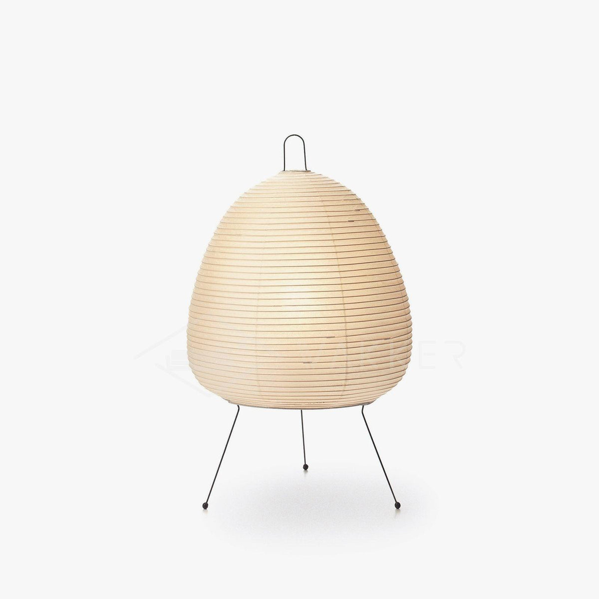 Handcrafted Paper Shade Accent Lamp 10 in Wide Warm Glow LED Bedside Nightlight for Bedroom Office Desktop Reading Nook Minimalist Japanese