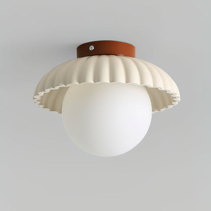 Adjustable Metal Flush Mount Ceiling Light 9.8 in Diameter Multi-Directional Indoor Lamp for Living Room Bedroom Hallway Kitchen Bathroom Lo