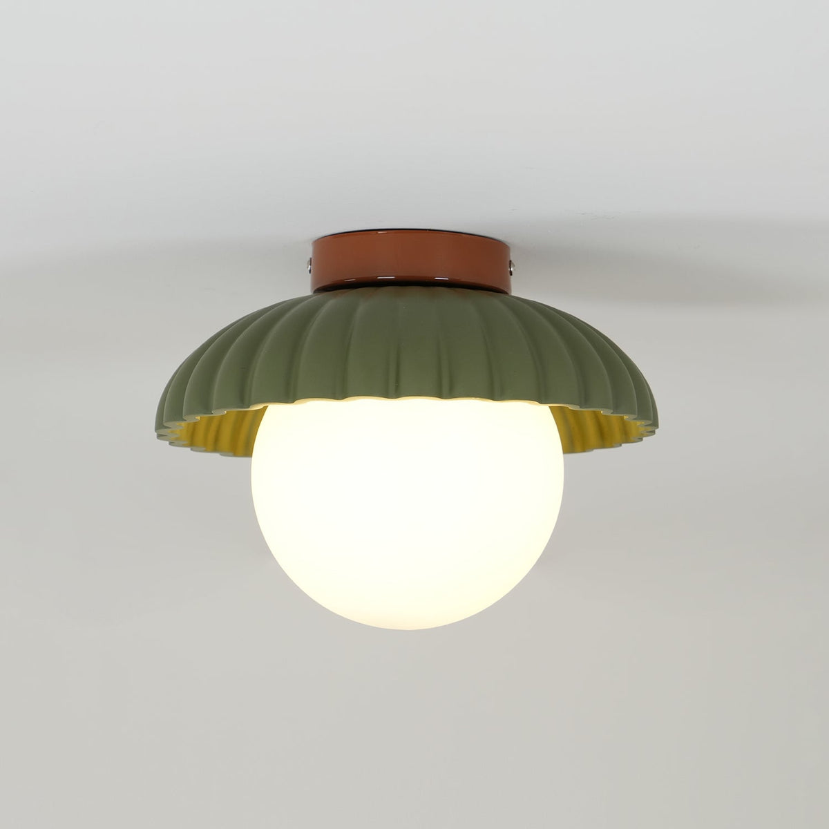 Adjustable Metal Flush Mount Ceiling Light 9.8 in Diameter Multi-Directional Indoor Lamp for Living Room Bedroom Hallway Kitchen Bathroom Lo