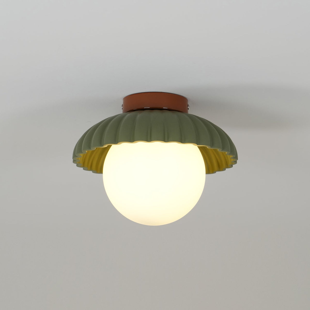 Adjustable Metal Flush Mount Ceiling Light 9.8 in Diameter Multi-Directional Indoor Lamp for Living Room Bedroom Hallway Kitchen Bathroom Lo