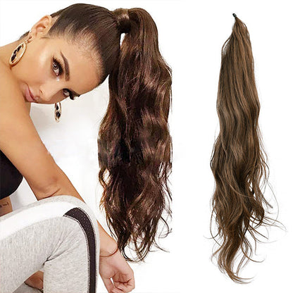 Clip-In Ponytail Hair Extension with Volume Boost – Secure All-Day Hold, Multiple Shades Available