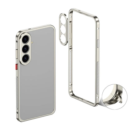 Aluminum Frame Case for Samsung Galaxy – Shock-Absorbing Metal Bumper with Raised Edges & Precise Cutouts – S22 S23 S24 S25 S26 Plus Ultra