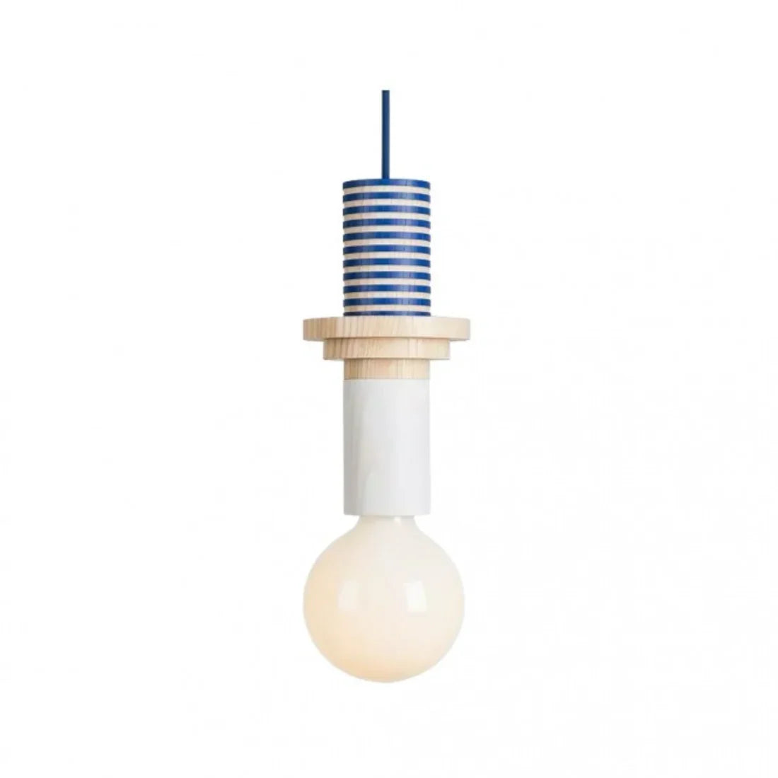Wooden Hanging Ceiling Fixture Multicolor Geometric Shade 7.5-16.5 in Height Adjustable Dining Room Kitchen Bedroom Overhead Lighting Modern