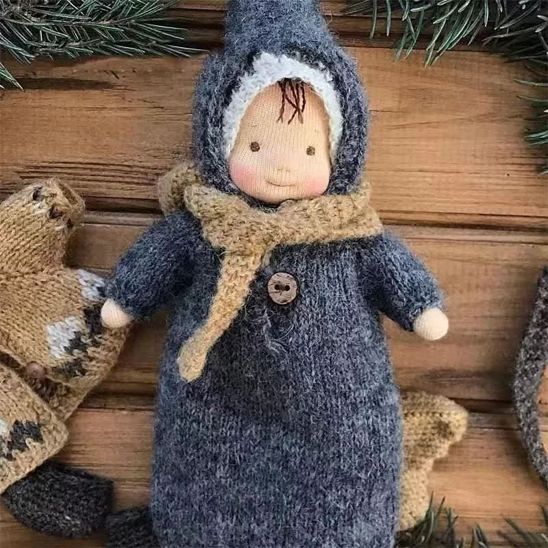 DREAMDOLL – Handmade Waldorf Doll Soft Cotton Kids Toy Set