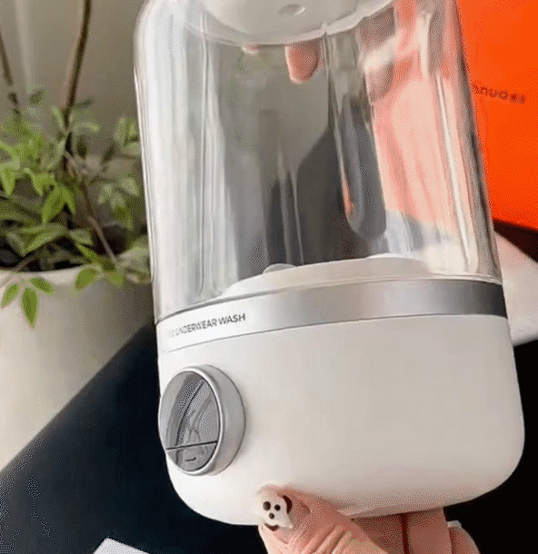 Compact Mini Washing Machine | USB Rechargeable with Dual Cleaning Modes | Portable Solution for Travel and Small Spaces