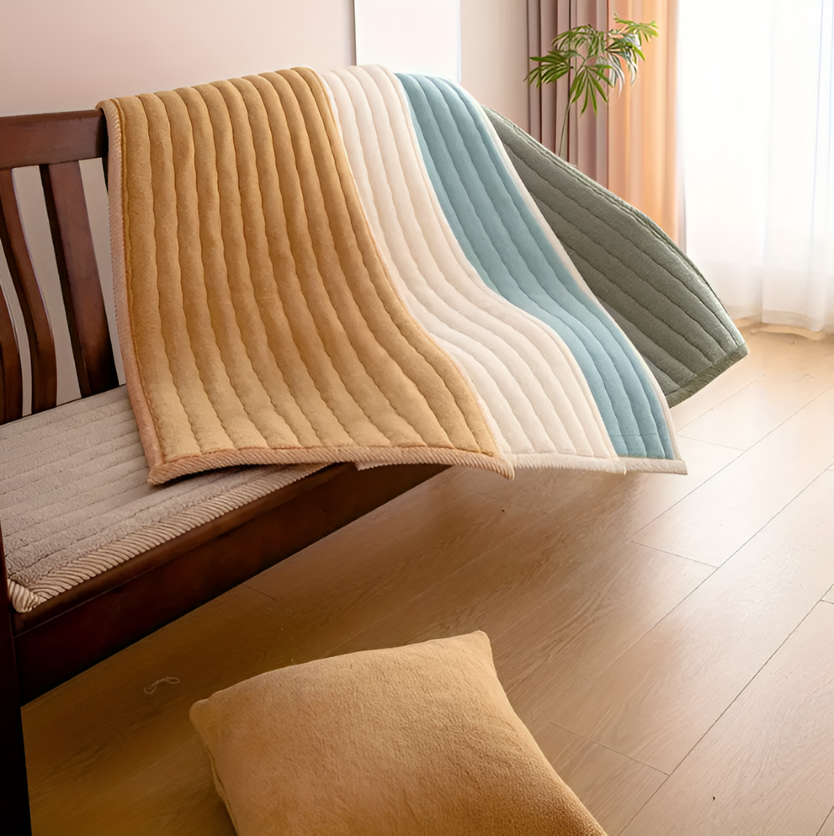 Couch Protector Cover Non-Slip Washable Pet-Proof Furniture Throw for Dogs Cats Living Room Sofa Shield Soft Polyester