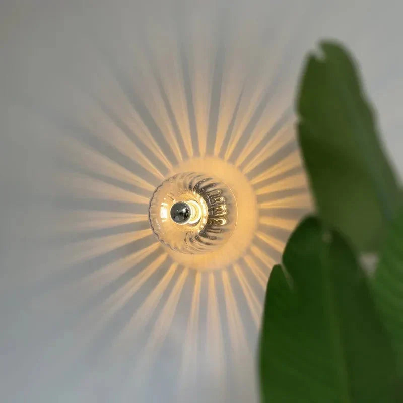 Compact Wall Sconce with Frosted Glass Shade 6.3 Inches Black Metal Modern Bedroom Hallway Lighting Fixture E14 LED Compatible Minimalist Am