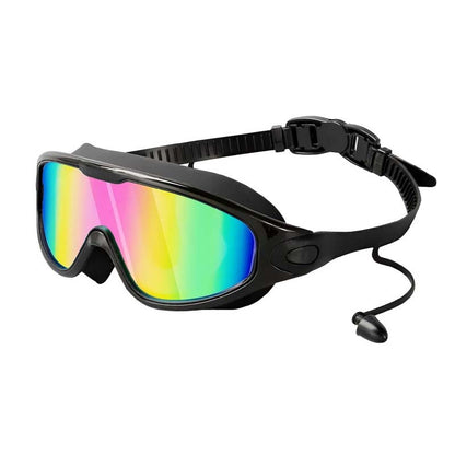 Professional Swimming Goggles with 180° Panoramic View & Anti-Fog Lens Coating for Adults