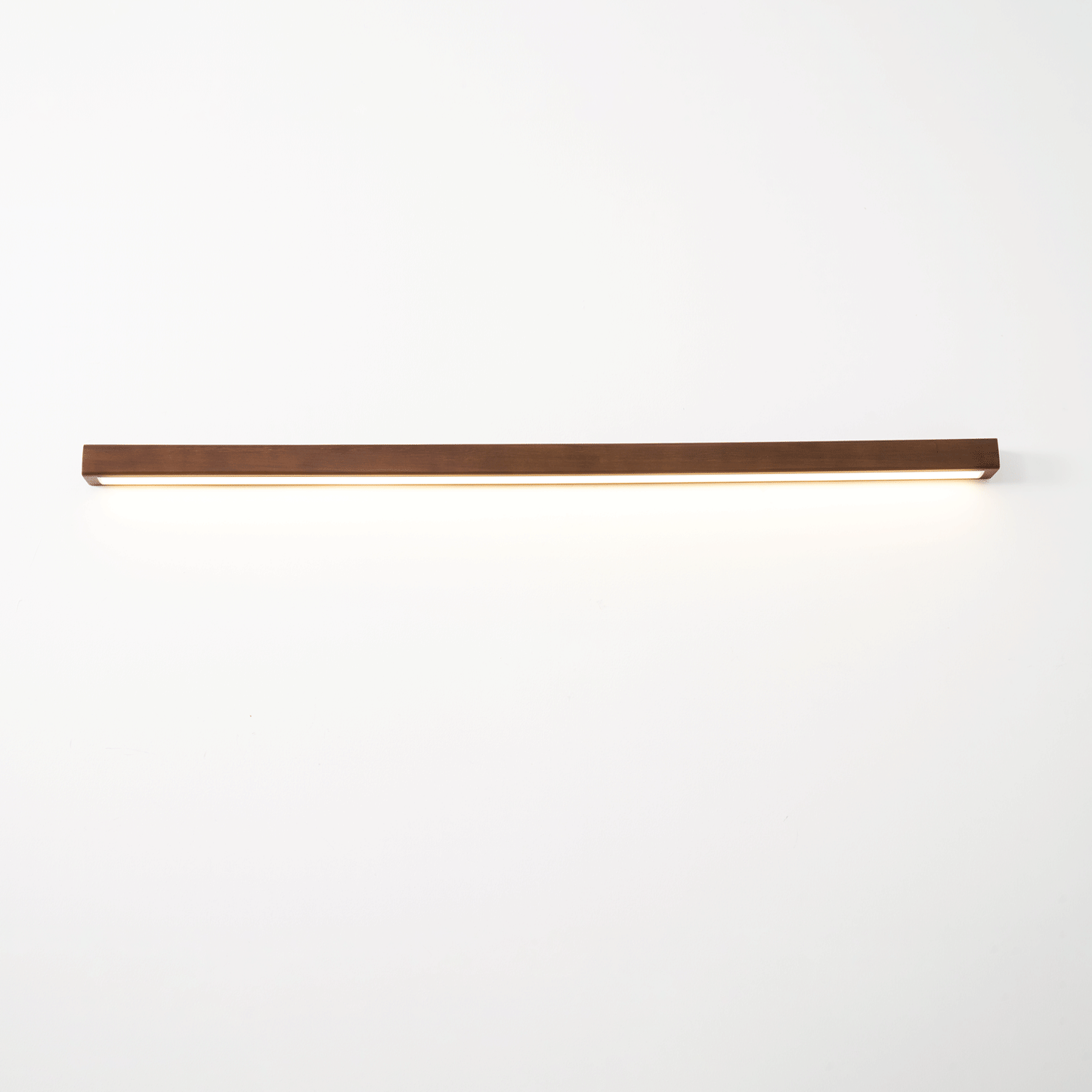 Linear Wood Wall Sconce with Integrated LED – Modern Slim Profile Light for Hallways, Bathrooms, Bedrooms