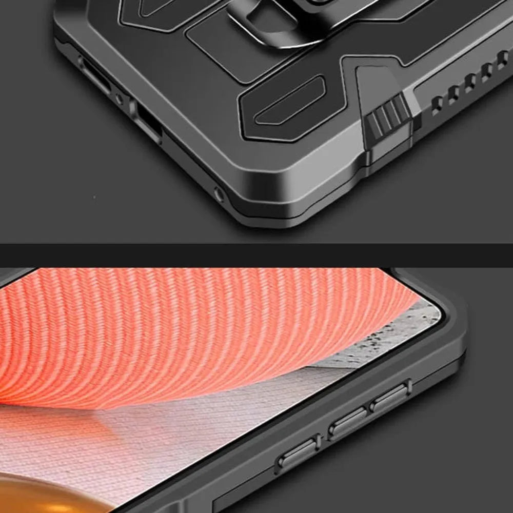 Heavy-Duty Belt Clip Phone Case for Samsung Galaxy – Rugged Dual-Layer Protection with Holster – S21 S22 S23 S24 S25 Plus Ultra