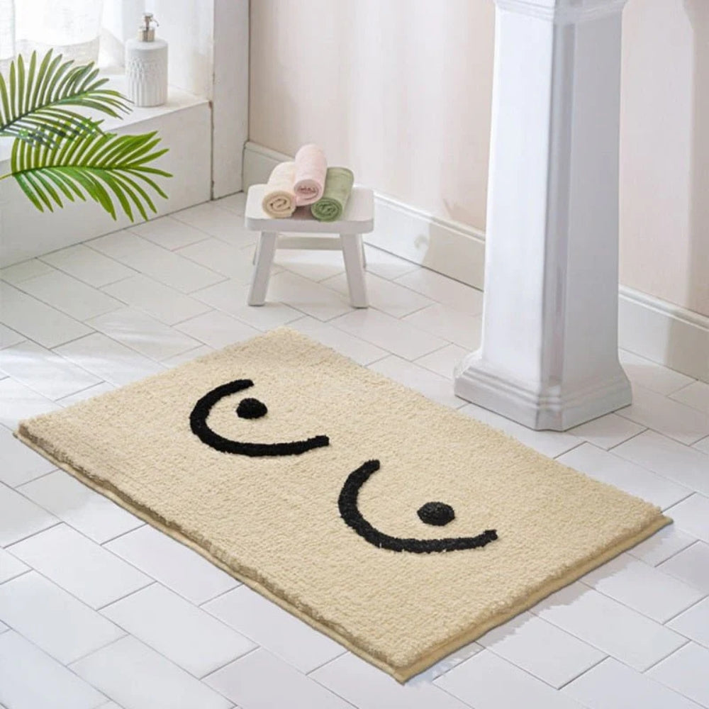 Aster Bath Mat - Soft Microfiber, Non-Slip Design