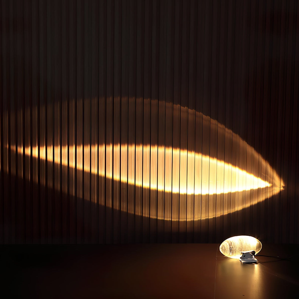 Eye-Projection Crystal Table Lamp with 3 LED Light Modes – Modern Accent Light for Bedroom & Living Room