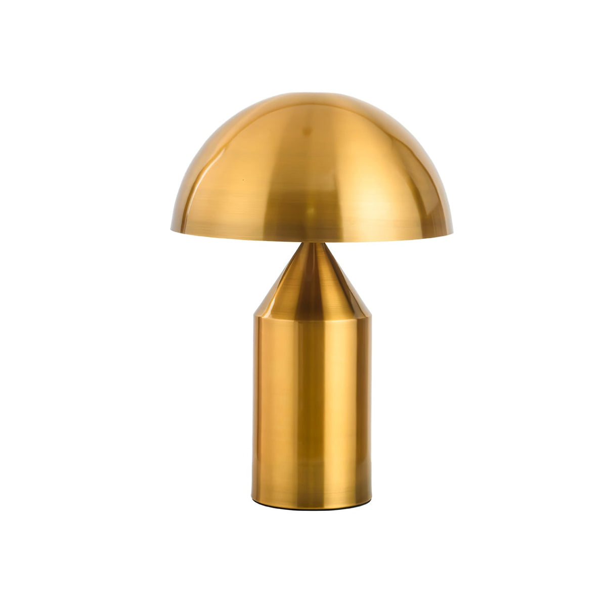 Metal Architectural Accent Lamp 14 in Sculptural Shape Soft Glow Nightstand Light Bedroom Side Table Decor Modern Minimal Home Office