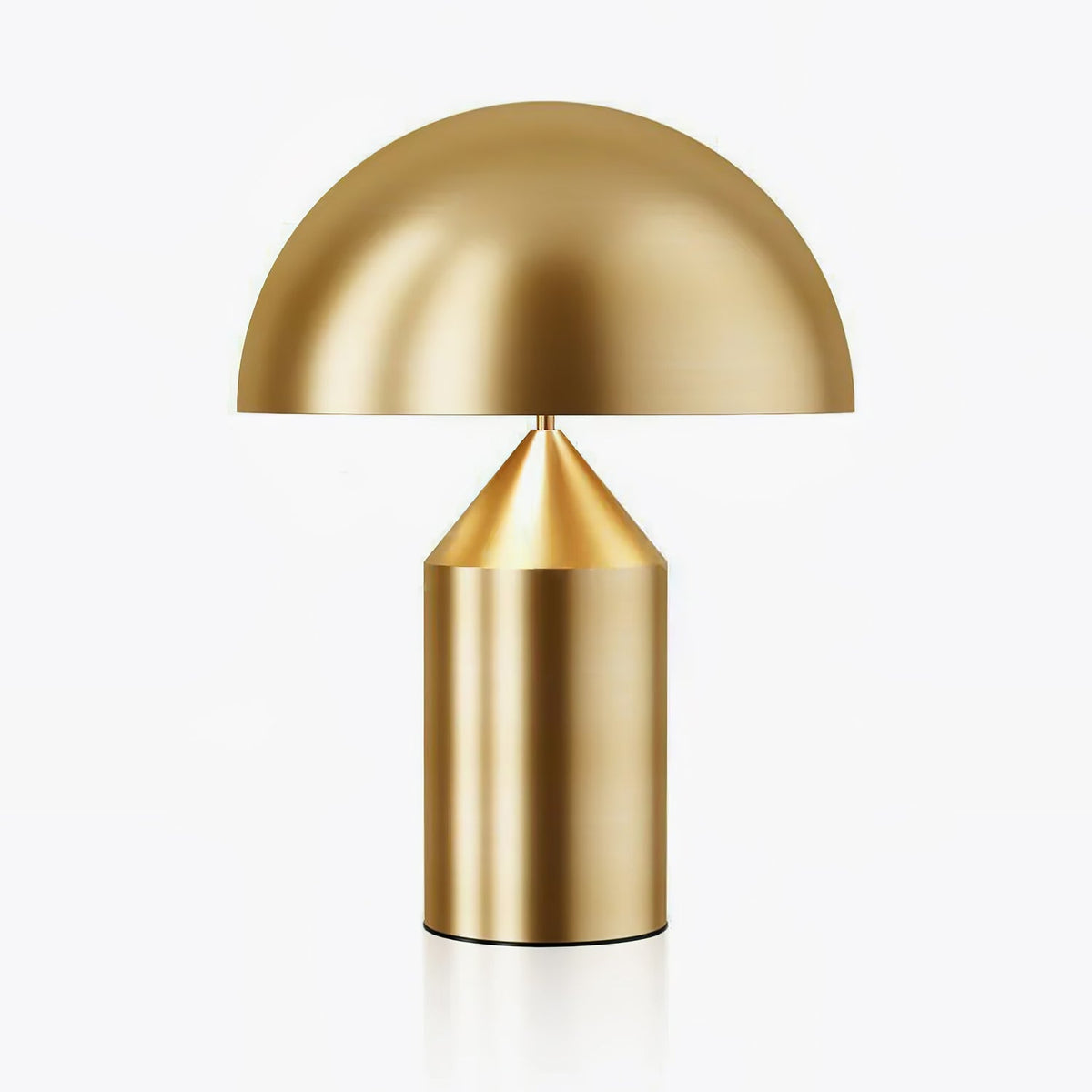 Metal Architectural Accent Lamp 14 in Sculptural Shape Soft Glow Nightstand Light Bedroom Side Table Decor Modern Minimal Home Office