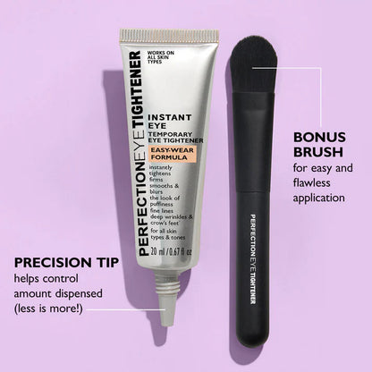 Under Eye Cream for Dark Circles and Wrinkles Instant Lift Brightening Treatment Anti-Aging Makeup Primer for Women Men Face Eyes