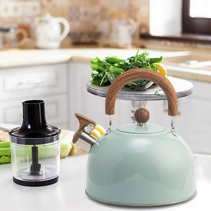 STEAMORA – 2.5L Whistling Kettle Stainless Steel Heat Resistant Handle