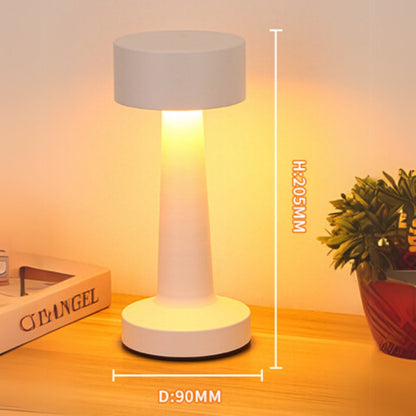 Aurelia Desk Lamp - Rechargeable Aluminium, Touch Control