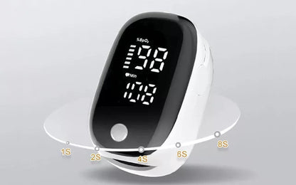 Fingertip Pulse Oximeter | Accurate Blood Oxygen Monitor with LED Display for Instant Health Insights