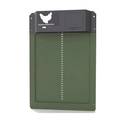 Automatic Chicken Coop Door with Light Sensor & Weatherproof Design | Effortless Poultry Access for Secure and Convenient Management