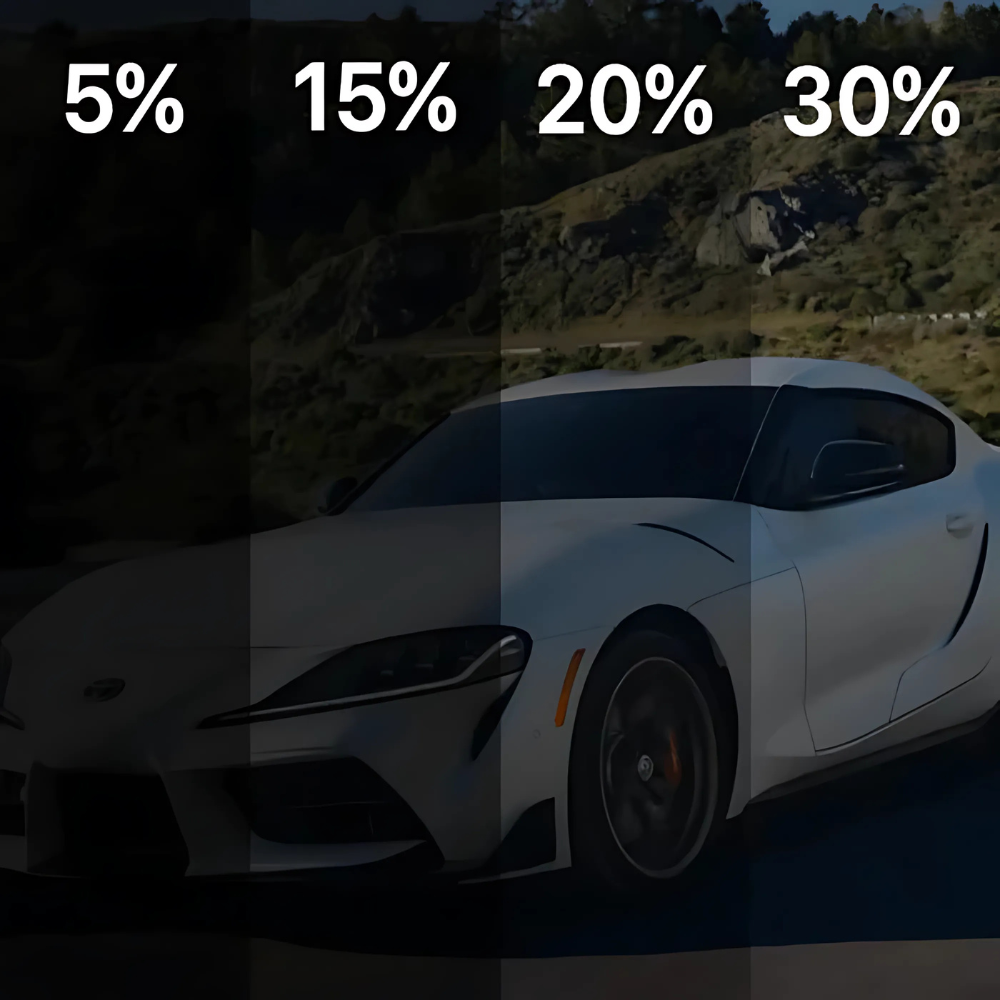 Automotive Window Tint Film | UV & Heat Protection with Easy Application | Privacy Window Film for Ultimate Comfort