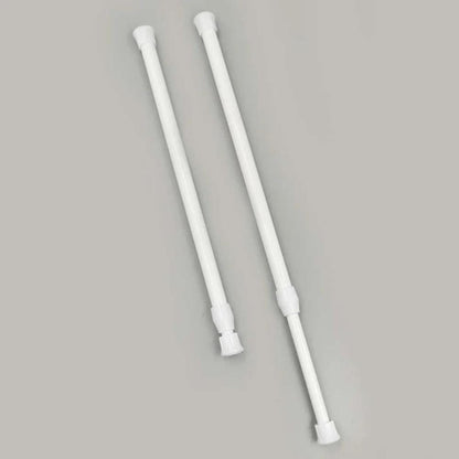 Aventis Curtain Rod - Lightweight Aluminum, No-Drill Installation