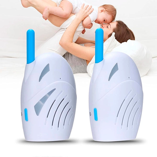 Essential Baby Audio Monitor | Wireless Walkie-Talkie with High Sensitivity for Peace of Mind