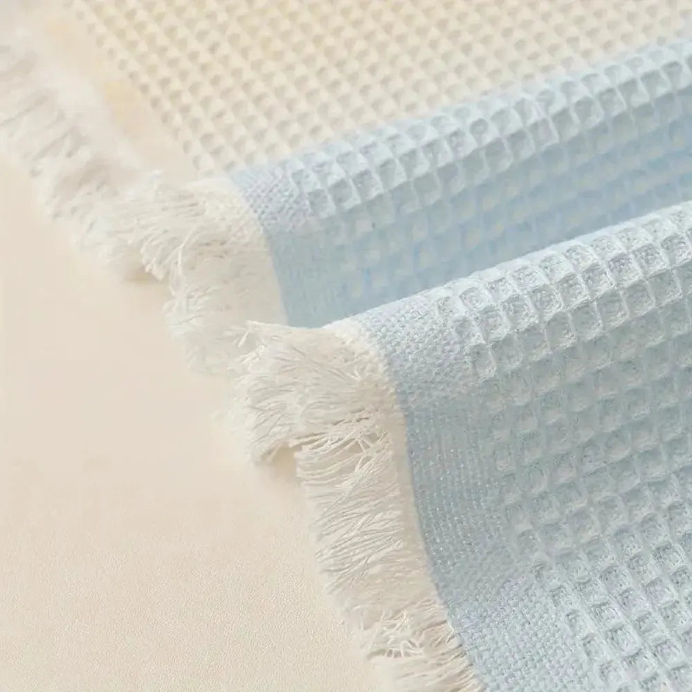 Stretch Sofa Cover with Waffle Texture – Rainbow Gradient Design for Couch & Furniture Protection in 3 Sizes