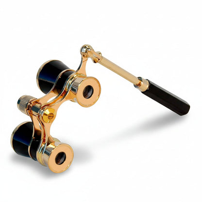 Elegant Opera Glasses | Theater Binoculars with 3x Magnification | Compact Design for Clear Viewing