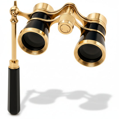 Elegant Opera Glasses | Theater Binoculars with 3x Magnification | Compact Design for Clear Viewing