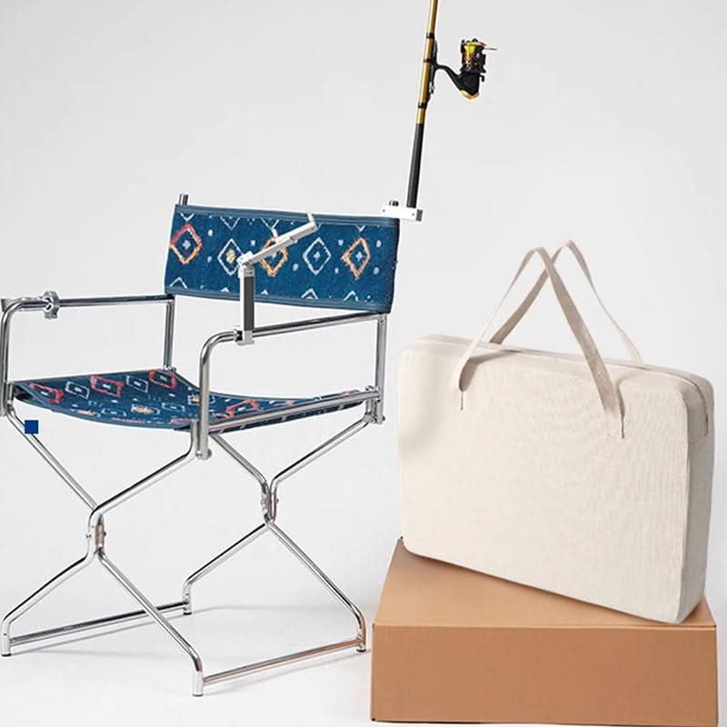BOHOFOLD – Bohemian Woven Chair for Easy Outdoor Seating