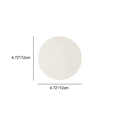 Glass Sconce Modern White Light Fixture 6 Inch G9 Socket Hardwired for Bedroom Hallway Bathroom Indoor Ambient Lighting 110V-120V Compact De