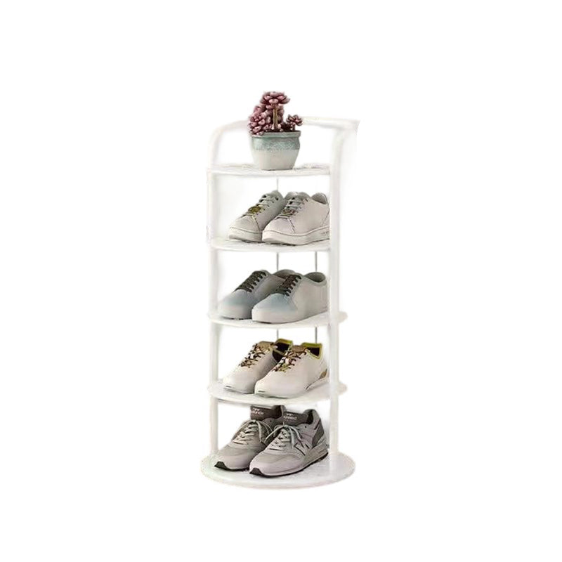 Round Multi-Tier Vertical Shoe Organizer Stand – Space-Saving Entryway & Closet Storage Rack for Bedroom, Hallway & Wardrobe – Slim
