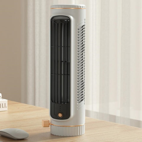 Compact Mini Electric Fan | Quiet Operation & 3-Speed Settings | Portable Air Circulator for Personal Cooling