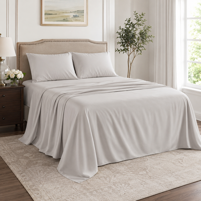Bamboo Bliss | Bamboo Bedding Set with Cooling Technology | Soft, Breathable Sheets for Luxurious Sleep