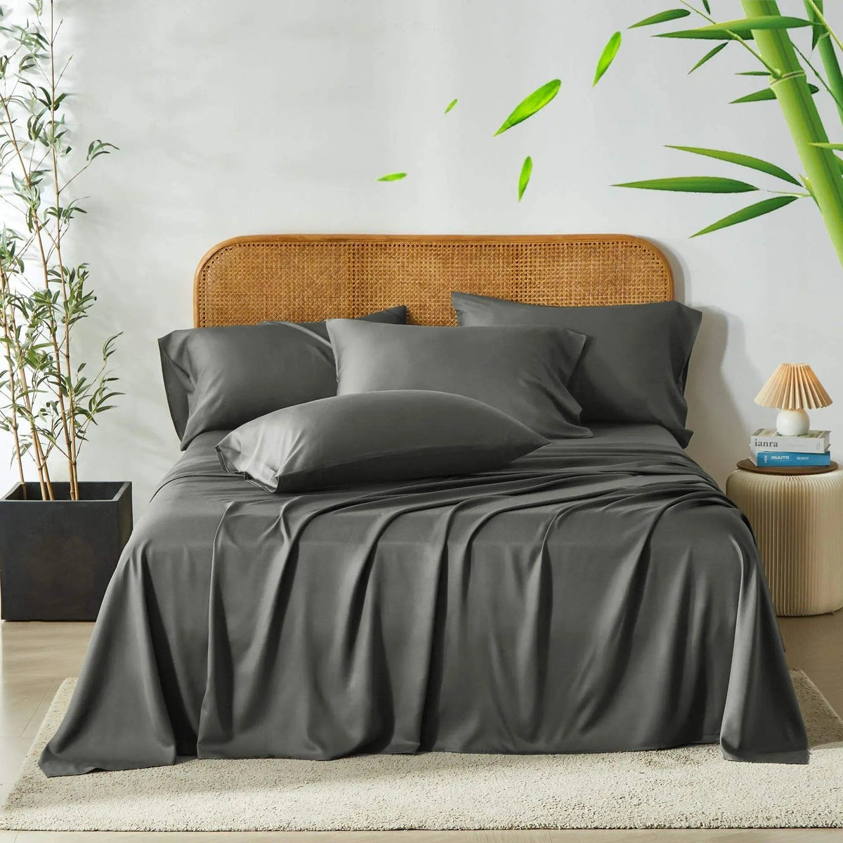 Bamboo Bliss | Organic Bamboo Sheet Set with Silky Soft Cooling Design | Breathable Bedding for Ultimate Comfort