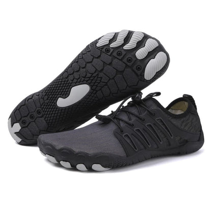 Lightweight Minimalist Barefoot Sneakers for Men & Women – Wide Toe Box Athletic Shoes for Walking, Travel & Everyday Comfort