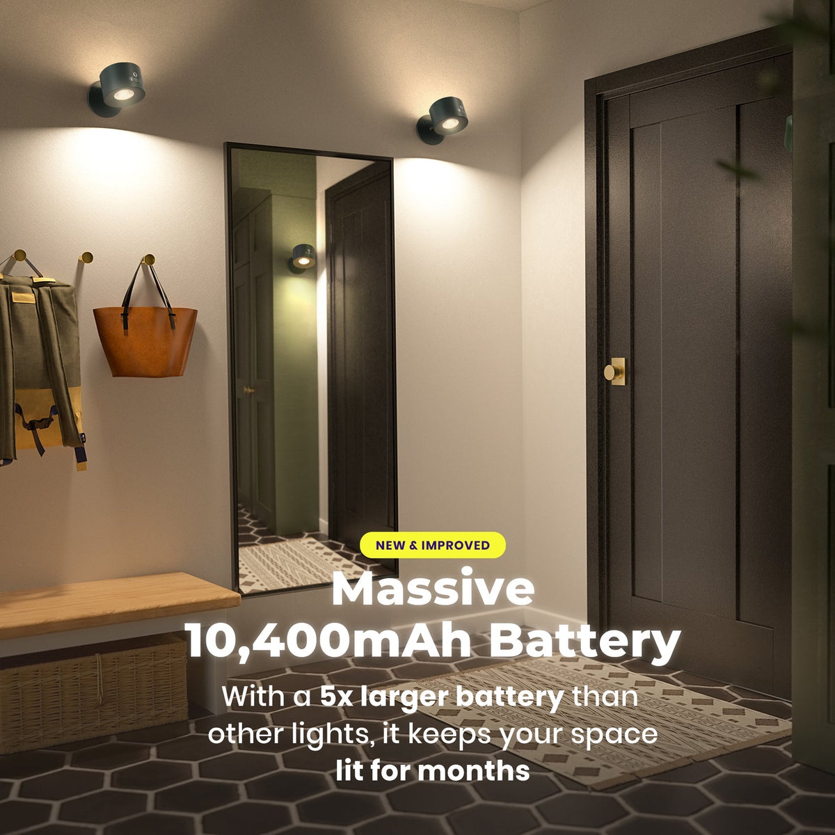 Lysa™ – 360° Magnetic Wall Light