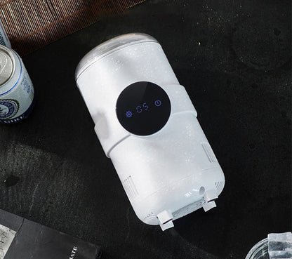 Beverage Master | Portable Electric Cup Holder with Temperature Control | Ideal for Chilling & Heating Drinks