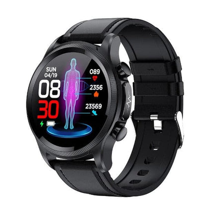 Non-Invasive Glucose Monitoring Smartwatch with Heart Rate & Blood Oxygen Tracker for Daily Health Management