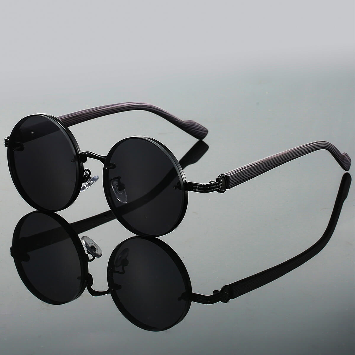 Circle Frame Sunglasses with UV400 Protection for Women & Men – Vintage Style Eyewear for Outdoor Fashion
