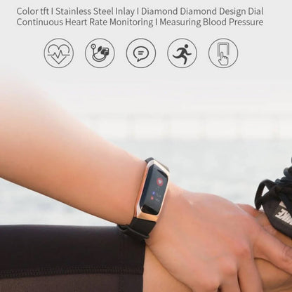 HealthTrack | Smart Watch with Blood Pressure & Heart Rate Monitoring | Waterproof Design for Daily Health Insights