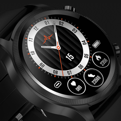 Non-Invasive Glucose Monitoring Smartwatch with Heart Rate & Blood Oxygen Tracker for Daily Health Management