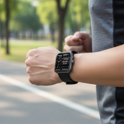 Non-Invasive Glucose Monitor Smartwatch for iOS & Android