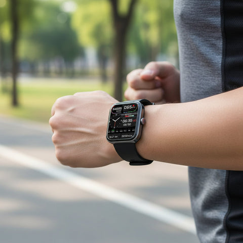 Non-Invasive Glucose Tracking & 5-Day Battery Smartwatch