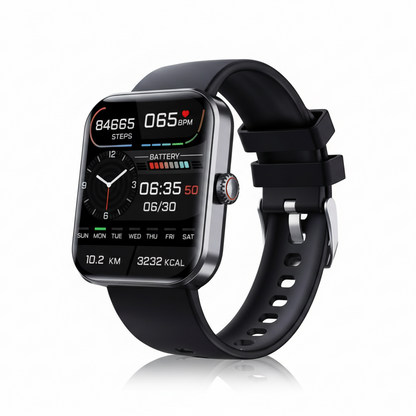 Non-Invasive Glucose Monitor Smartwatch for iOS & Android