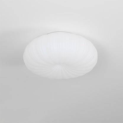 Round Flush Mount LED Light with Remote Control White 22 Inch Dimmable for Bedroom Living Room Kitchen Modern Low Profile Fixture
