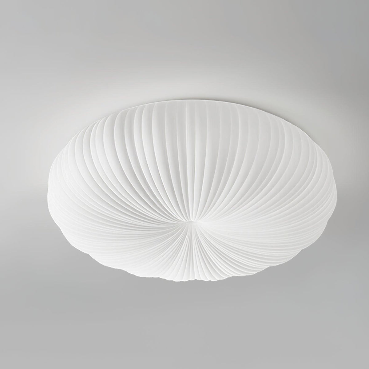 Round Flush Mount LED Light with Remote Control White 22 Inch Dimmable for Bedroom Living Room Kitchen Modern Low Profile Fixture