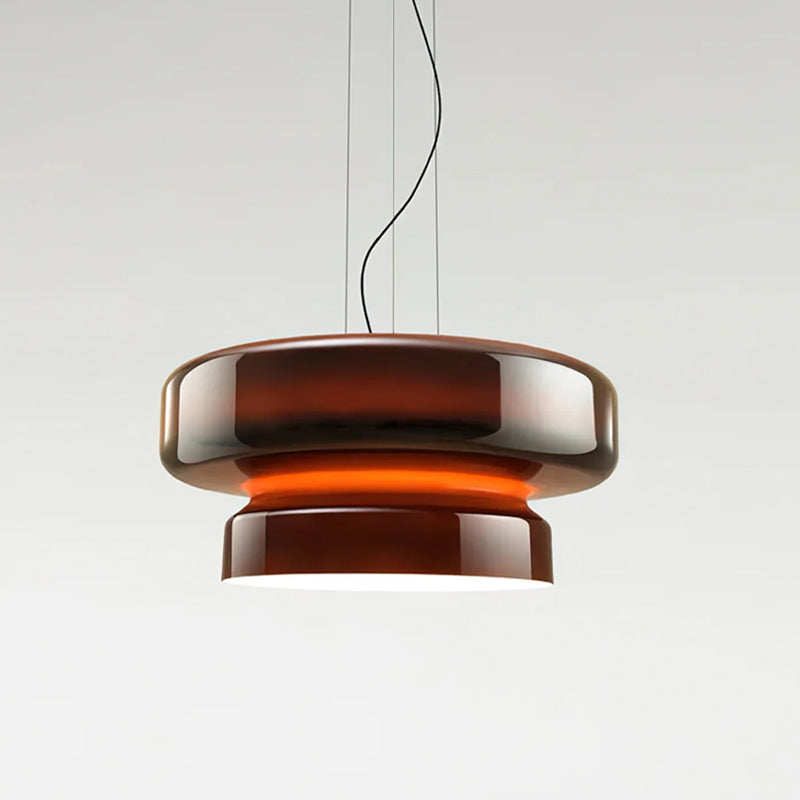 Glass Shade Hanging Light 16 in Chrome Finish Adjustable Cable E27 Socket Kitchen Island Dining Table Pendant Fixture Indoor Ceiling Lightin